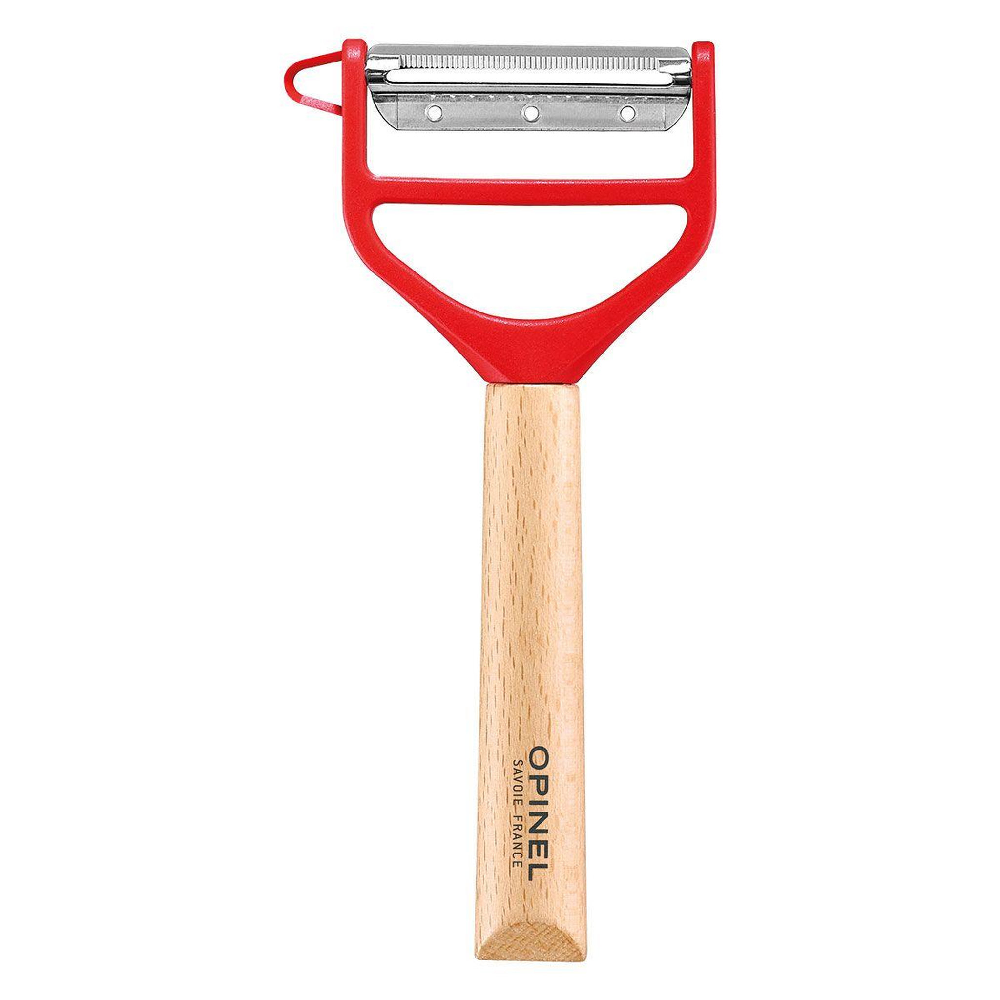 Opinel Eplucheur Tduo bois rouge