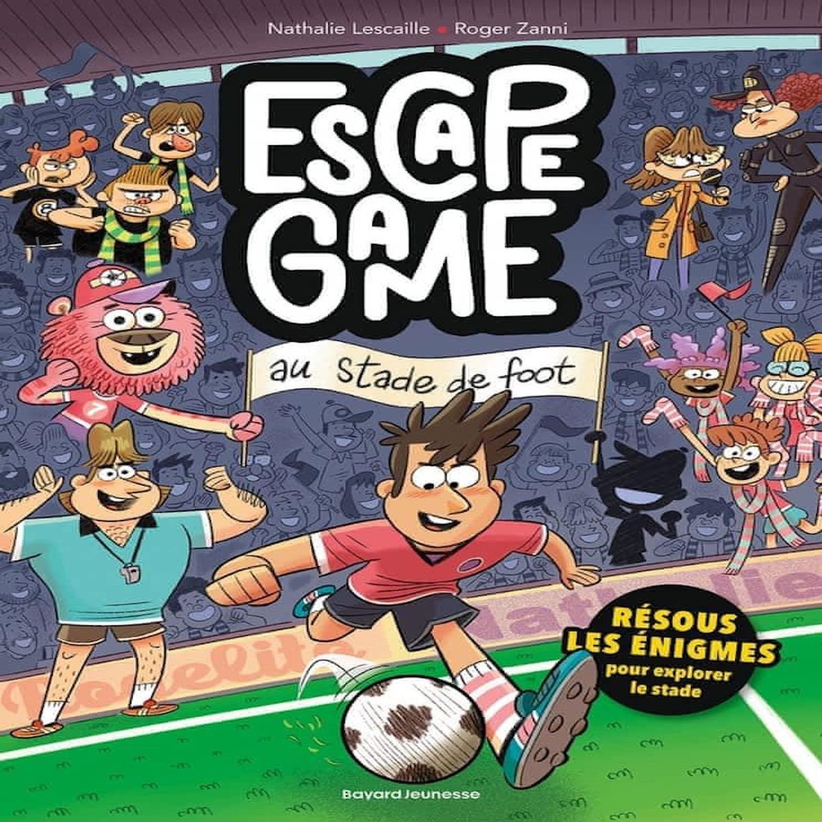 ESCAPE GAME AU STADE DE FOOT, Lescaille Nathalie