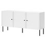Voir la diapositive 2 : BEST MOBILIER Lavaggi - buffet bas - 3 portes - 150 cm