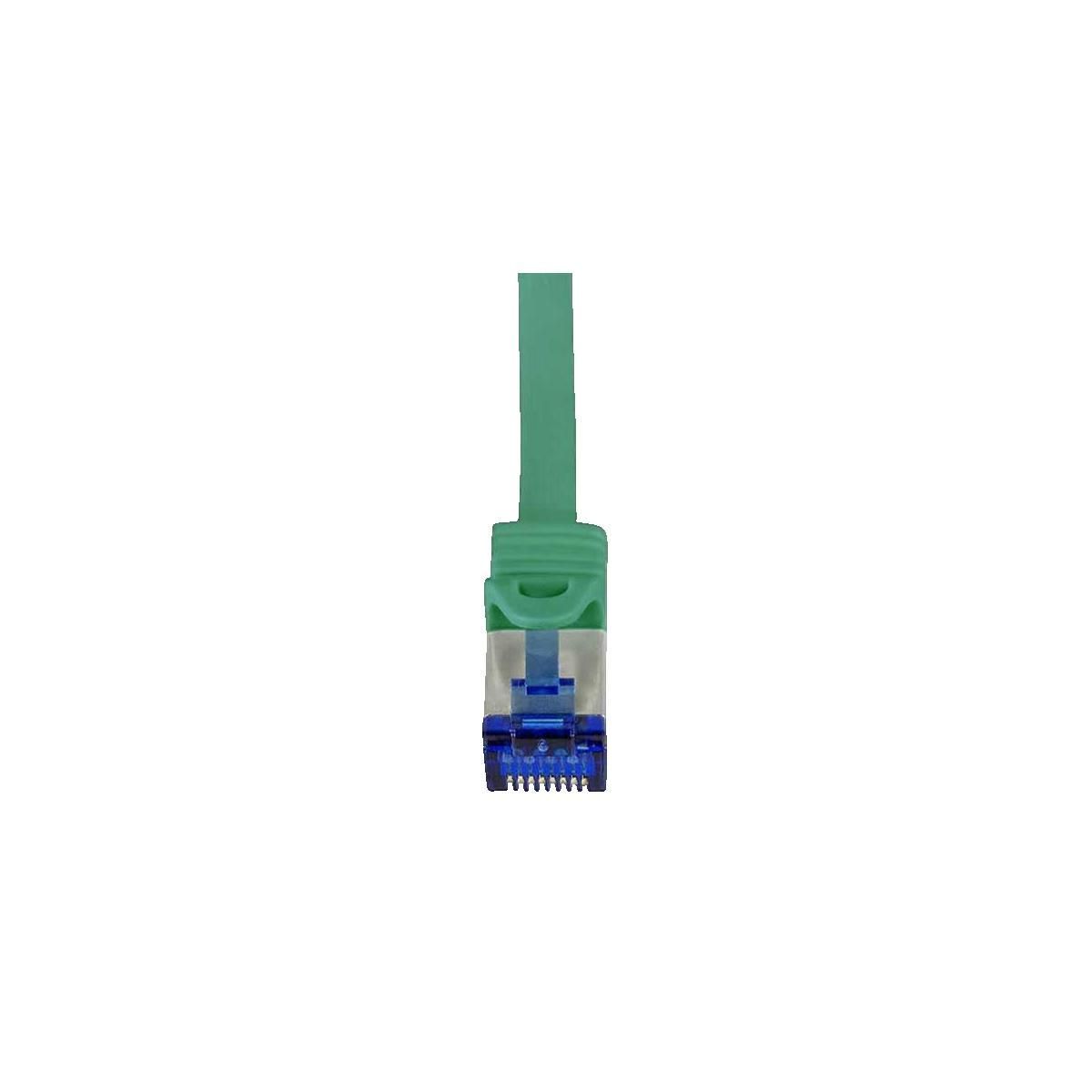 LOGILINK Câble réseau LogiLink C6A055S Cat6a 2 mètres vert