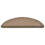 Voir la diapositive 3 : VIDAXL Tapis d'escalier auto-adhesifs 30 pcs creme 56x17x3 cm