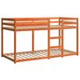 Voir la diapositive 3 : VIDAXL Lit superpose sans matelas cire marron 75x190 cm pin massif