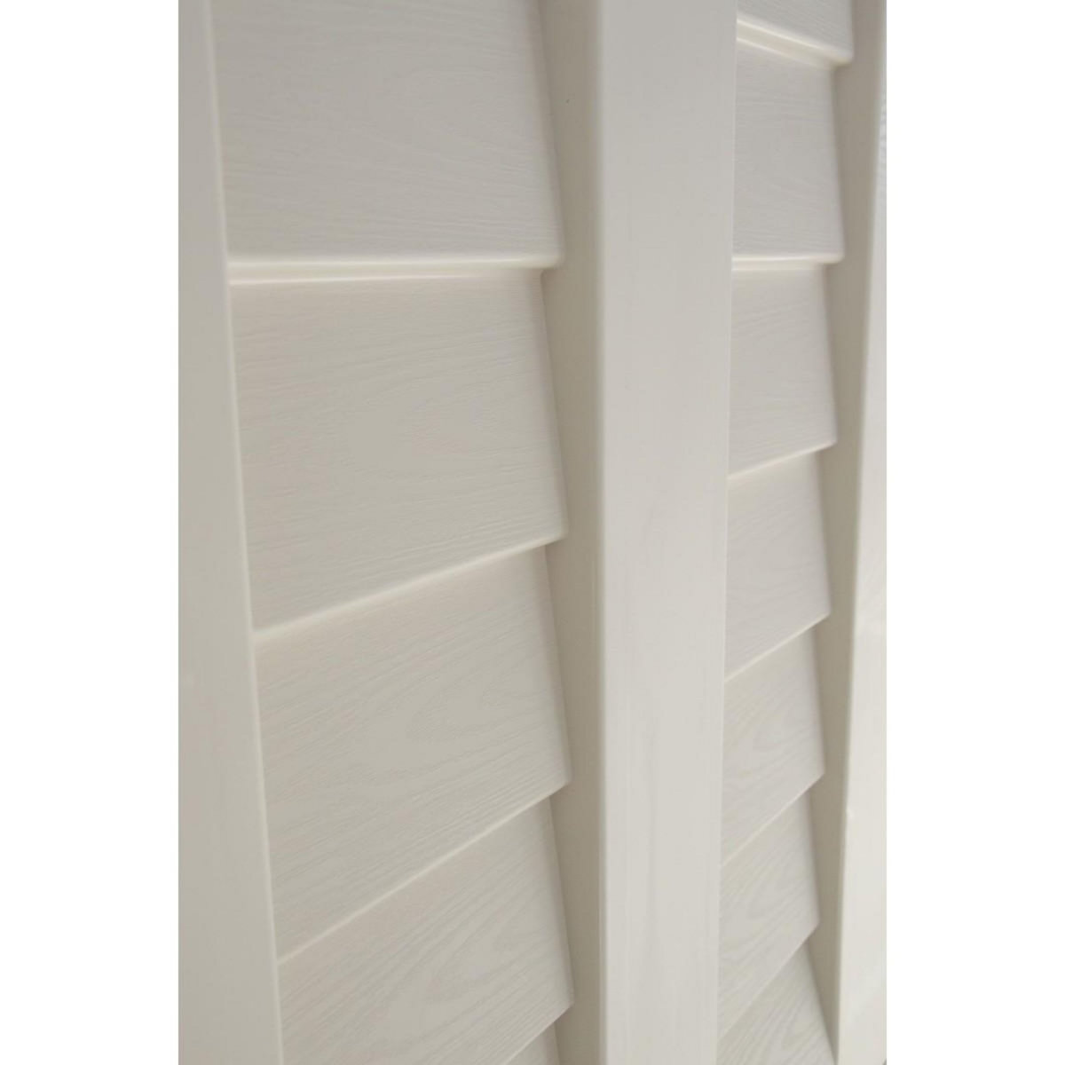 ART PLAST Abri de Jardin Extérieur 5500L Beige - Cabanon de jardin en Polypropylène 151x208x200 - Rangement Outils, Vélos, ARTPLAST