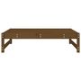 Voir la diapositive 4 : VIDAXL Repose-pied de jardin 120x80 cm marron miel bois de pin massif