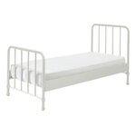 Paris Prix Lit Enfant  Bronxx  90x200cm Blanc Mat