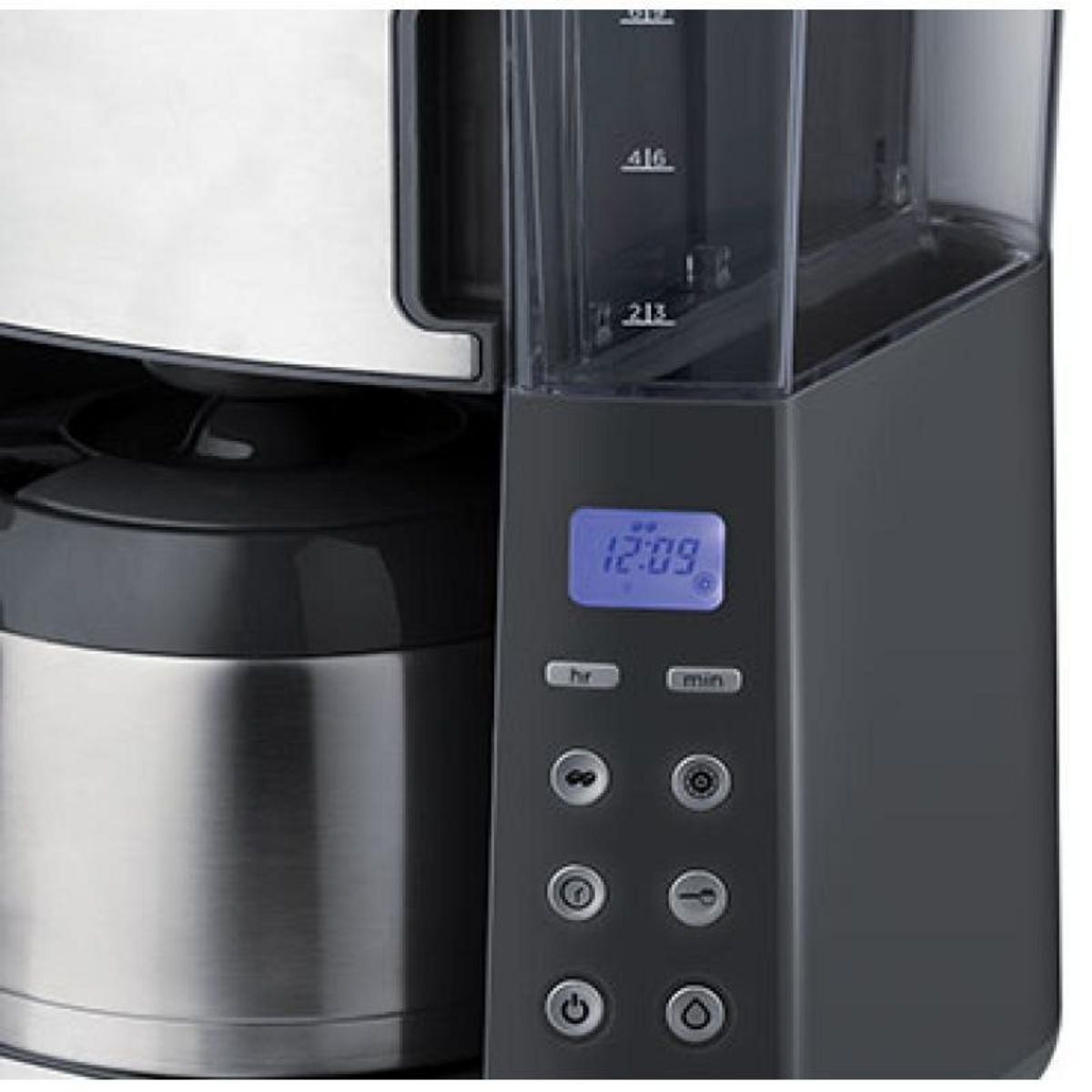 Russell Hobbs Russell Hobbs Coffeemachine Grind & Brew silver grey 25620-56 2562056 (25620-56)