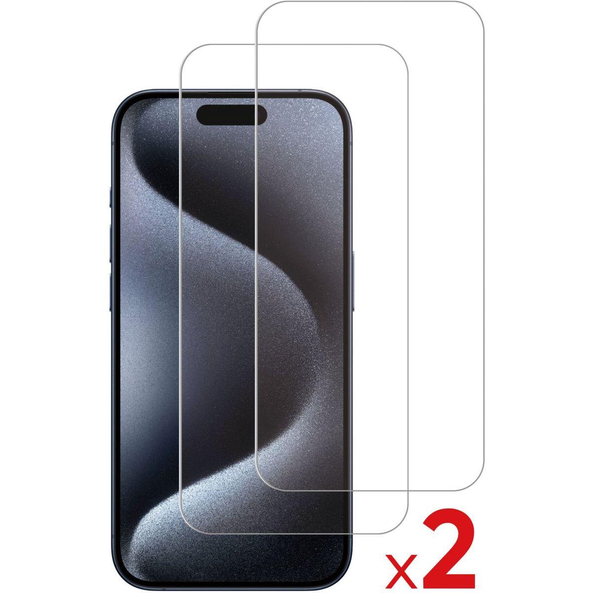 ESSENTIEL B Protège écran iphone 16 pro verre trempé x2