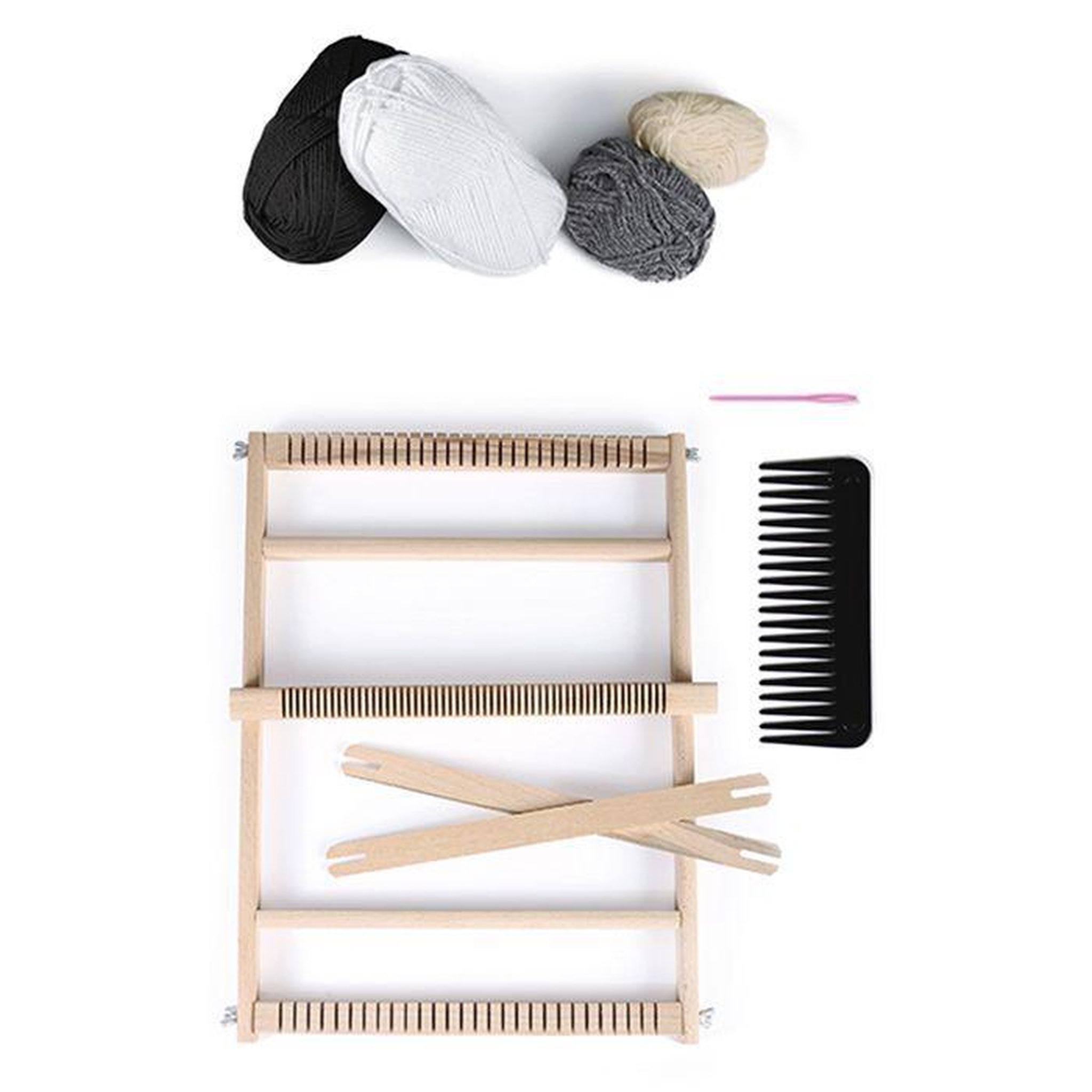 Voir la diapositive 2 : Graine créative Coffret mon métier à tisser - 39 x 28,3 cm