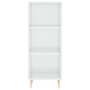 Voir la diapositive 4 : VIDAXL Buffet blanc brillant 34,5x32,5x90 cm bois d'ingenierie
