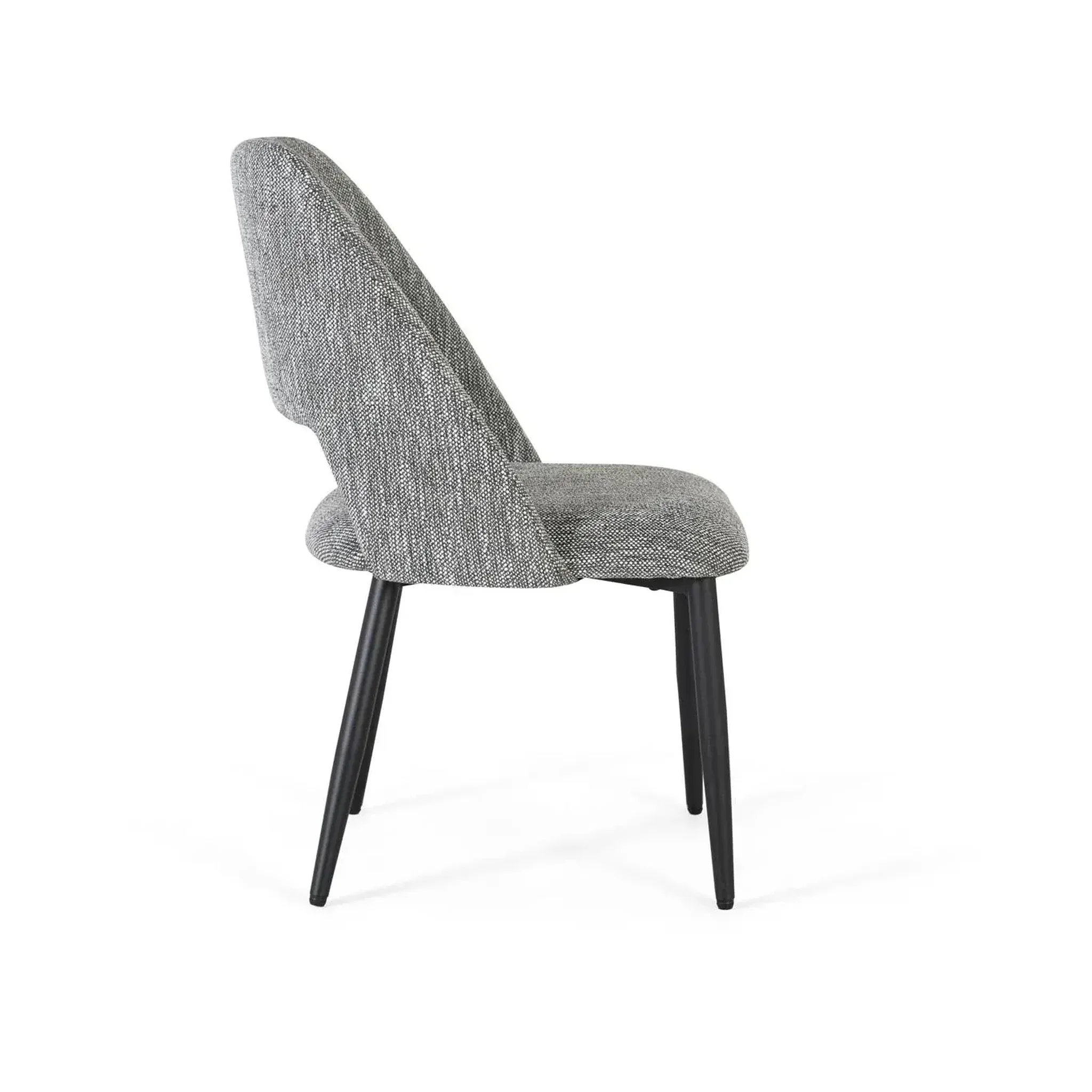 Voir la diapositive 3 : GINER Y COLOMER SL Lot de 2 chaises de tissu 57 cm style moderne contemporain