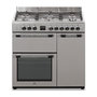 Voir la diapositive 1 : CONTINENTAL EDISON Cuisiniere piano gaz 3 fours electriques CONTINENTAL EDISON CECP903FIX 5 feux - Inox - Largeur 90 cm