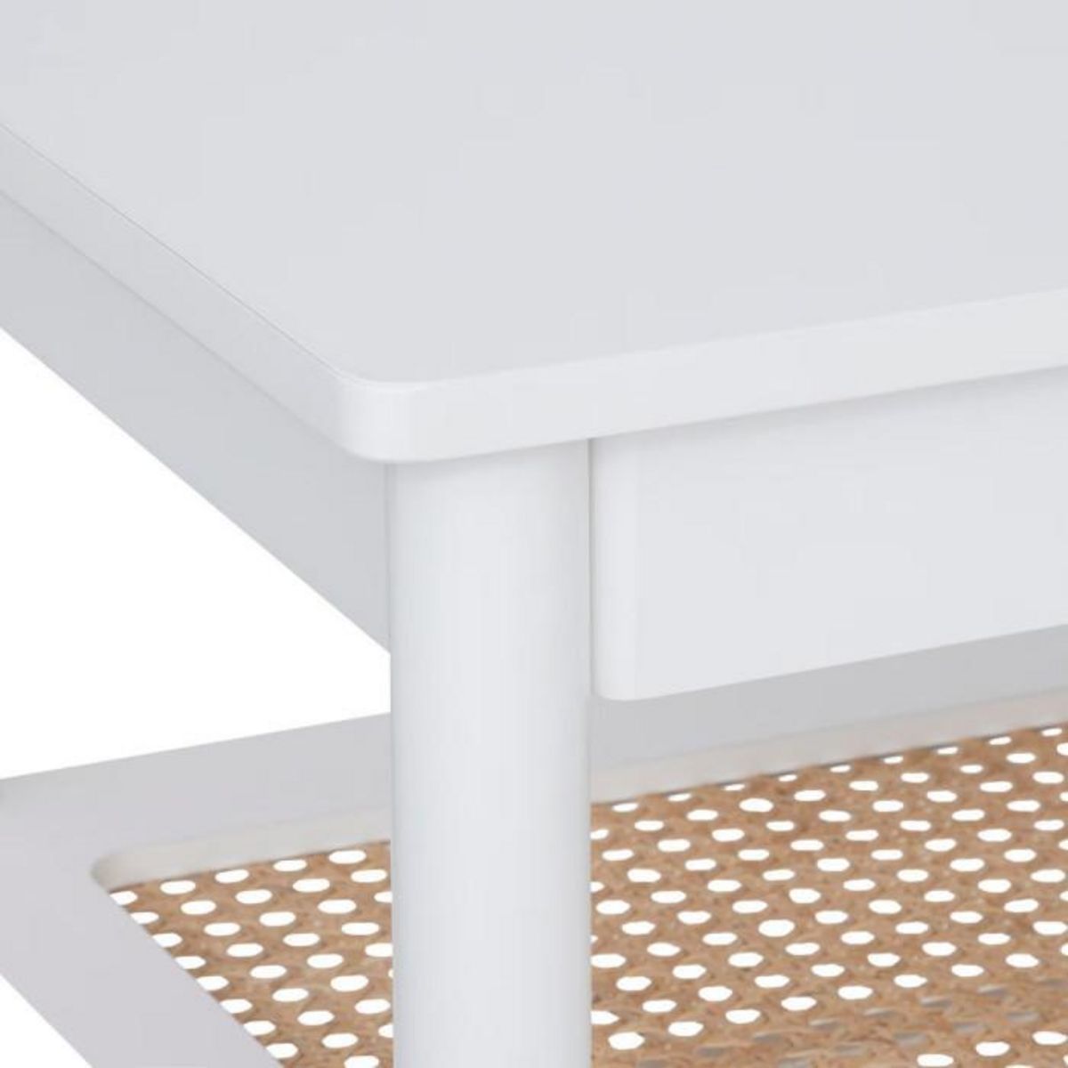 ATMOSPHERA Console Avec Étagère  Cabras  110cm Blanc