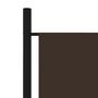 Voir la diapositive 5 : VIDAXL Cloison de separation 4 panneaux Marron 200x180 cm