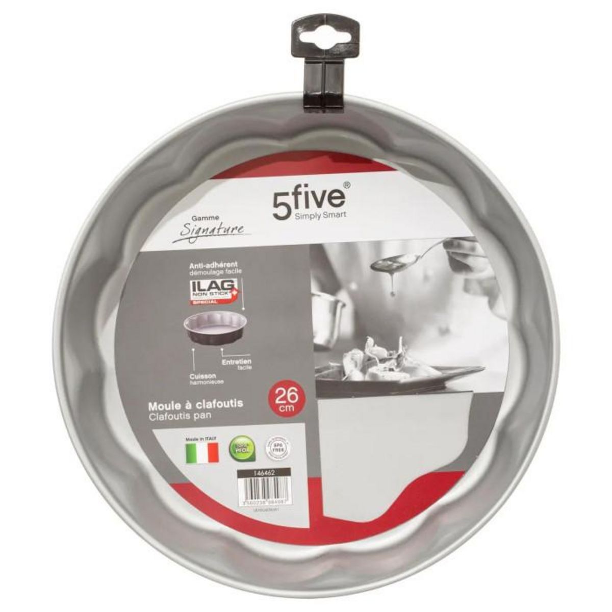 FIVE Moule à Clafoutis  Signature  26cm Noir