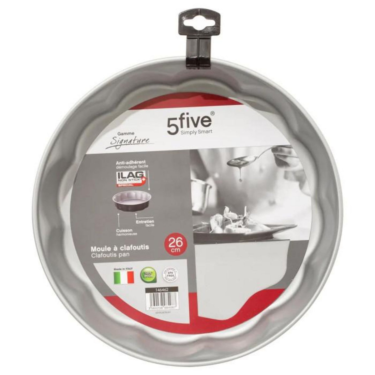 FIVE Moule à Clafoutis  Signature  26cm Noir