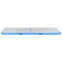 Voir la diapositive 6 : VIDAXL Tapis gonflable de gymnastique avec pompe 300x100x10cm PVC Bleu