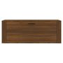 Voir la diapositive 5 : VIDAXL Armoire a chaussures murale Chene marron 100x35x38 cm
