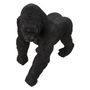 Voir la diapositive 4 : Paris Prix Statuette Déco en Résine  Gorille Debout  37cm Noir