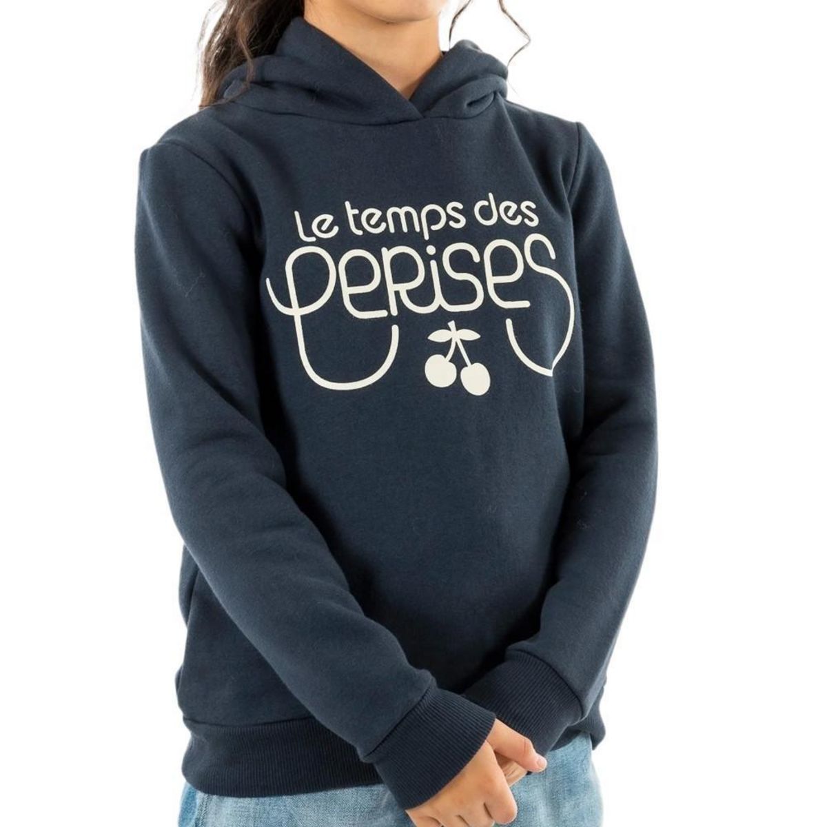 Le Temps Des Cerises Sweat  Foncé Fille Le Temps Des Cerises Celiagi