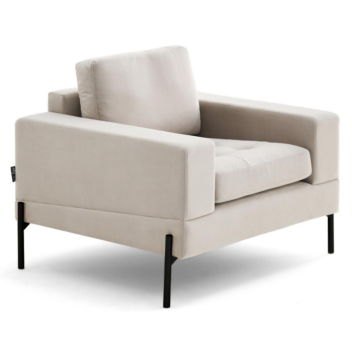 LISA DESIGN Isaure - fauteuil en velours