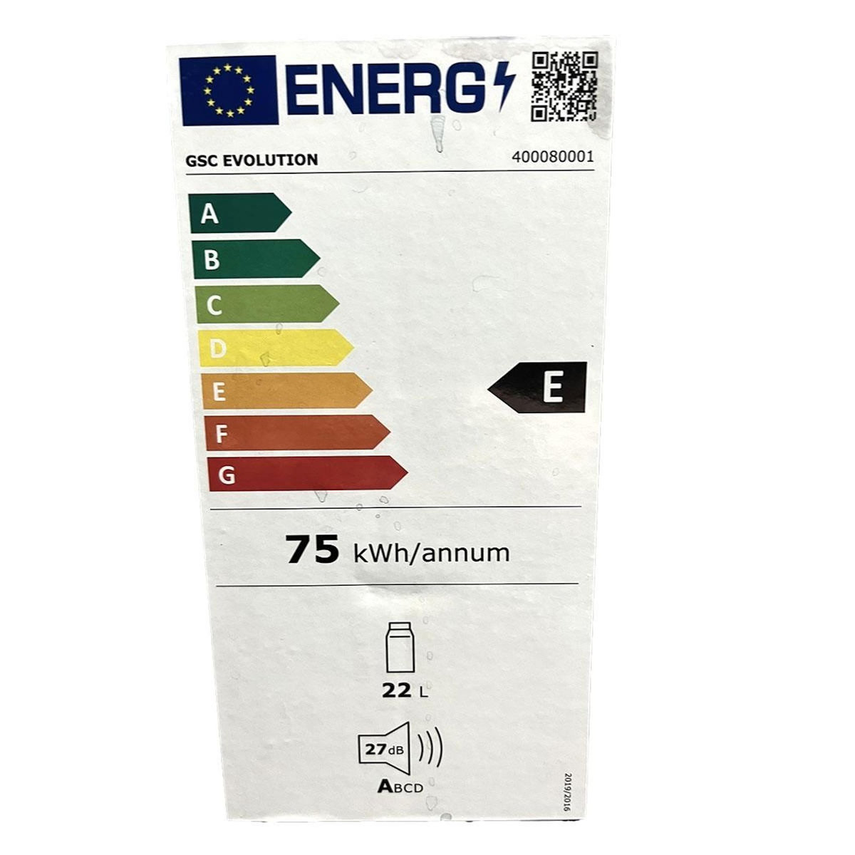 GSC EVOLUTION Cave à vin de service 8 bouteilles Double Vitrage Ecran LED Tactile - Petite cave à vin GSC