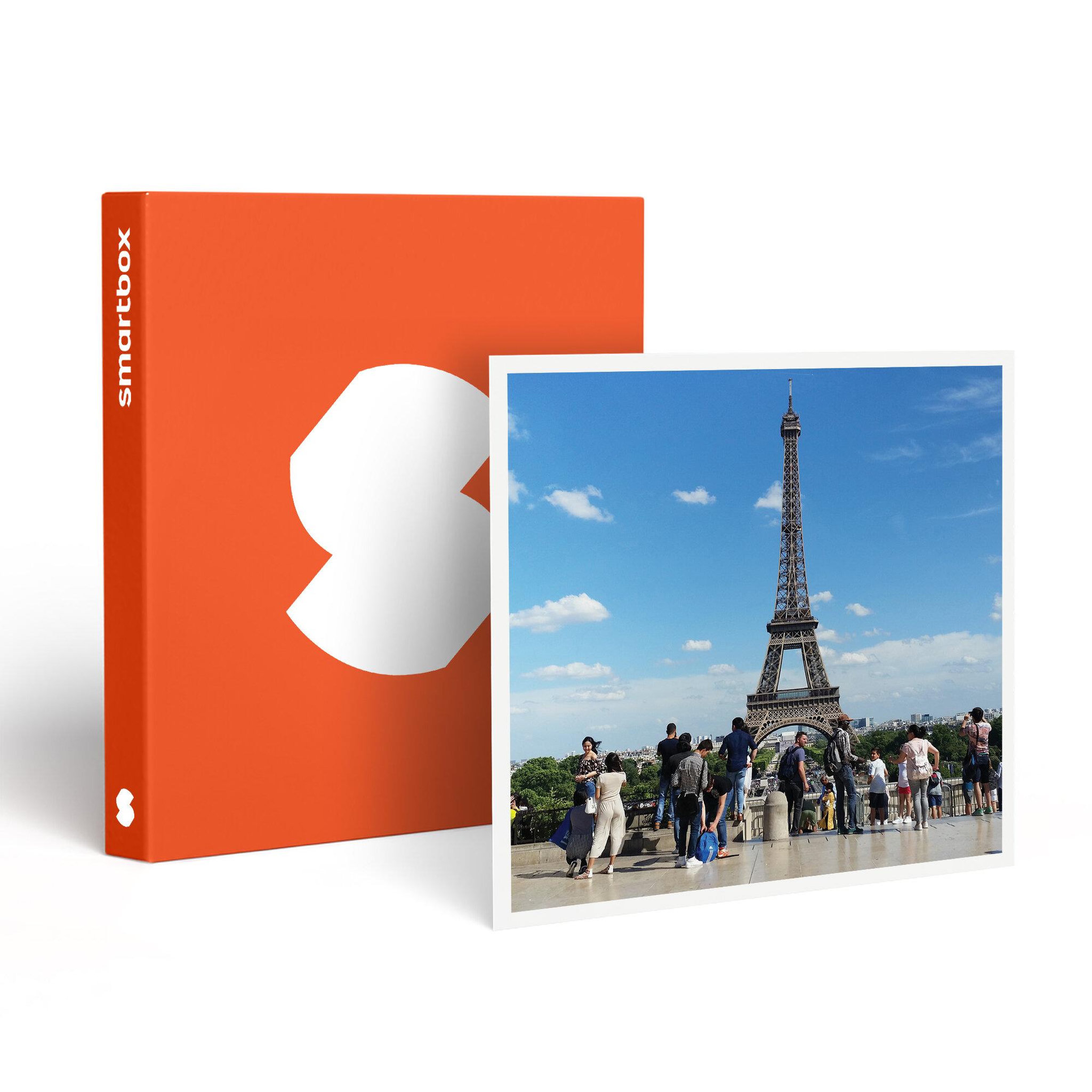 Smartbox Visite guidée d'1h30 de la tour Eiffel avec accès au deuxième étage pour 2 personnes - Coffret Cadeau Multi-thèmes