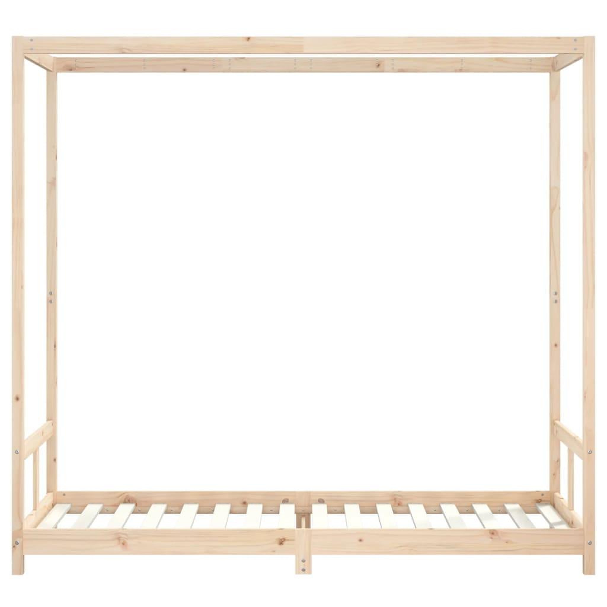 Voir la diapositive 4 : VIDAXL Cadre de lit pour enfants 80x200 cm bois de pin massif