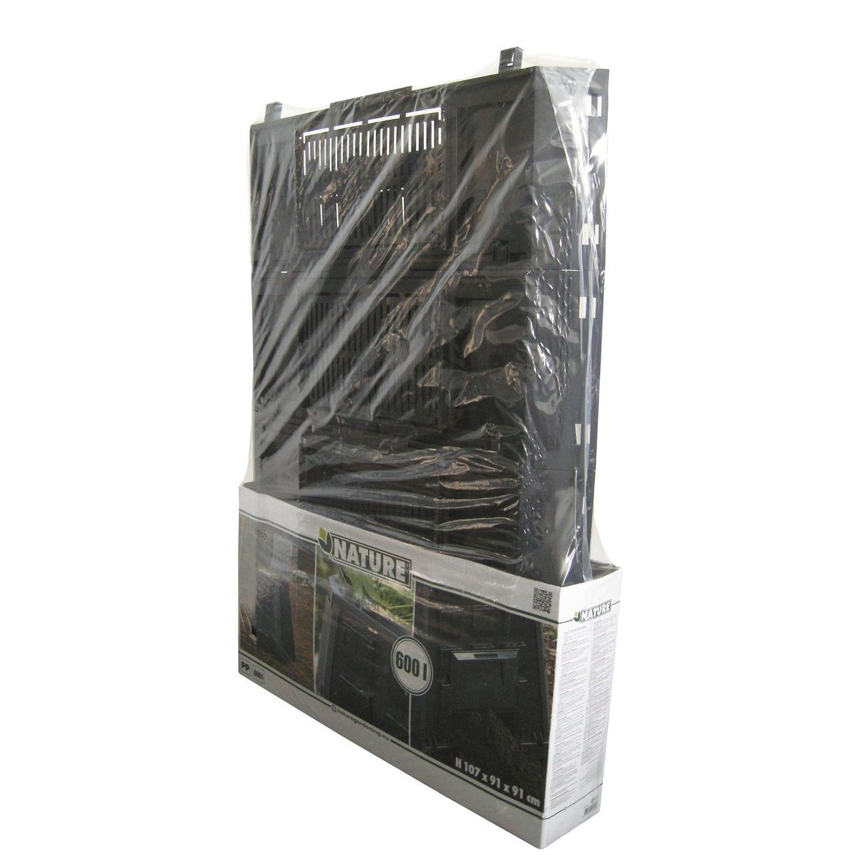 Nature Silo thermocomposteur pliable - 600 litres - Noir