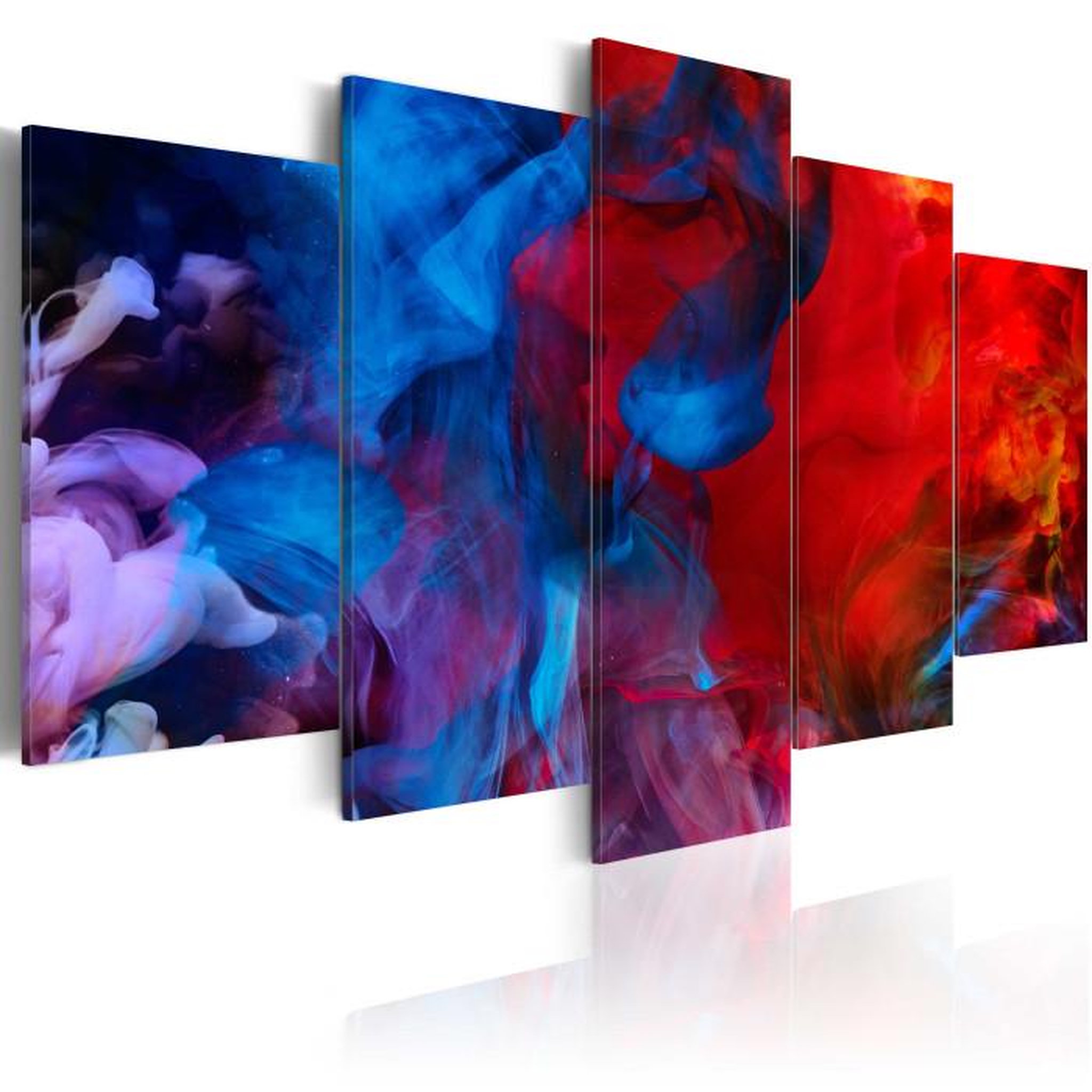 Paris Prix Tableau Imprimé  Dance of Colourful Flames. Coloris disponibles : Multicolore