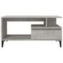 Voir la diapositive 5 : VIDAXL Table basse Gris beton 90x49x45 cm Bois d'ingenierie