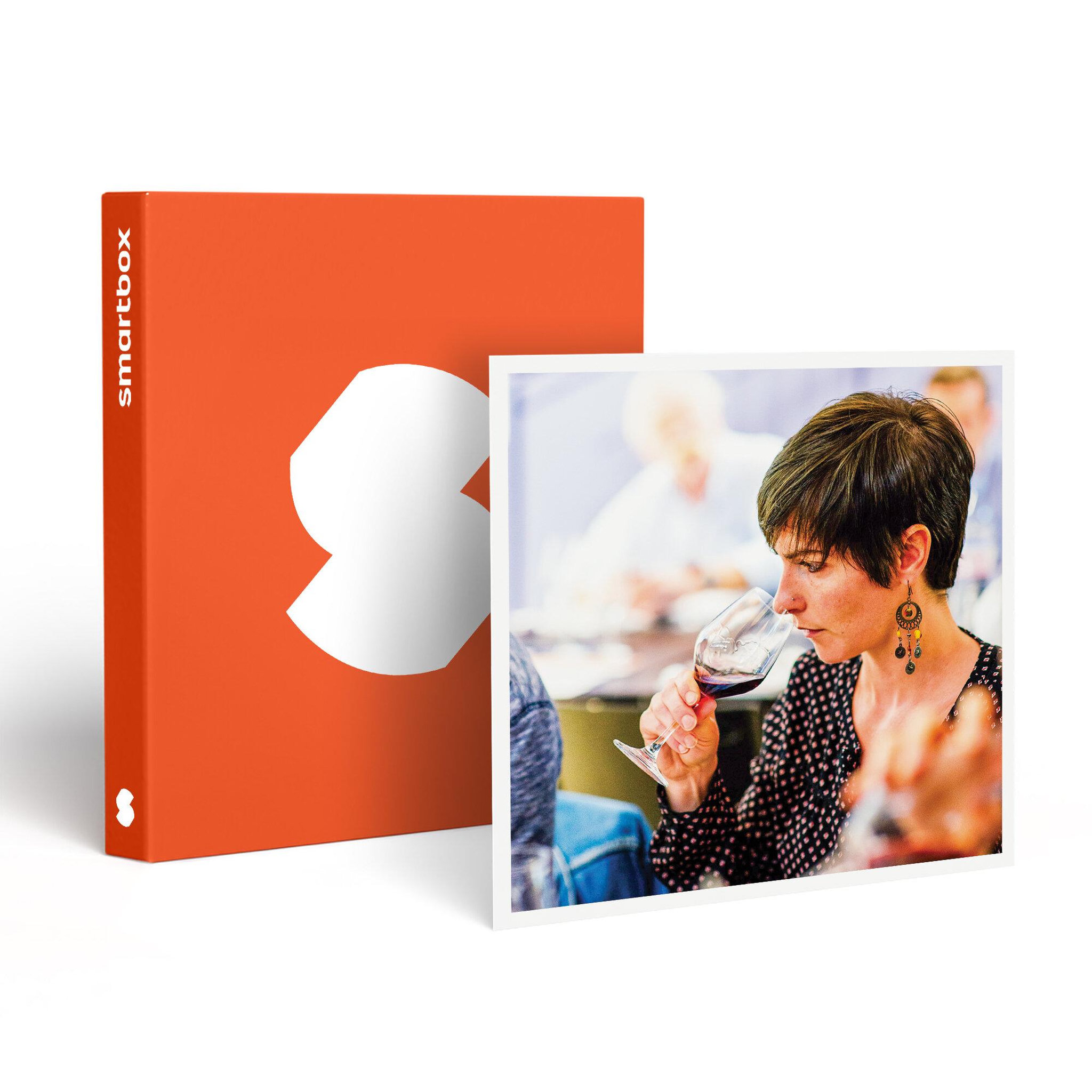 Smartbox Cours d'œnologie de 4h pour maîtriser les incontournables du vin avec prodégustation - coffret cadeau gastronomie