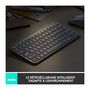 Voir la diapositive 4 : Logitech Clavier sans fil Logitech - MX Keys Mini - GRIS PALE - Compact, Bluetooth, retroeclaire pour MAC, iOS, Windows, Linux, Android