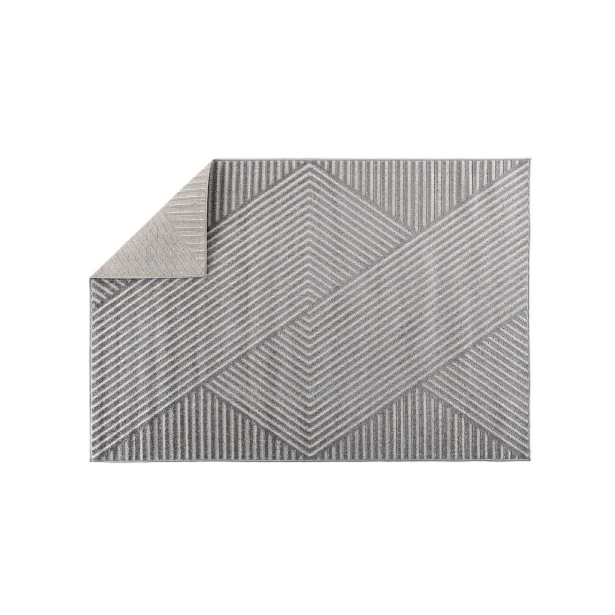 Voir la diapositive 2 : Paris Prix Tapis déco  aron solar  240x340cm gris
