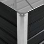 Voir la diapositive 5 : VIDAXL Lit sureleve de jardin Anthracite 100x40x77 cm Acier galvanise