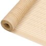 Voir la diapositive 1 : VIDAXL Filet brise-vue Beige 1,5x50 m PEHD 75 g/m^2