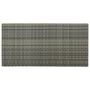 Voir la diapositive 3 : VIDAXL Ensemble de bar de jardin 5 pcs et coussins Resine tressee Gris
