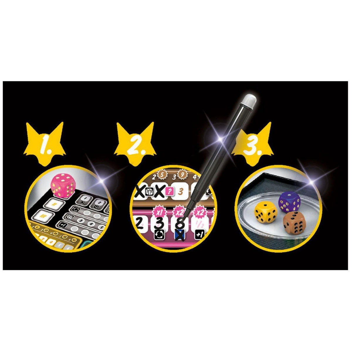 Schmidt Très futé à la puissance 3