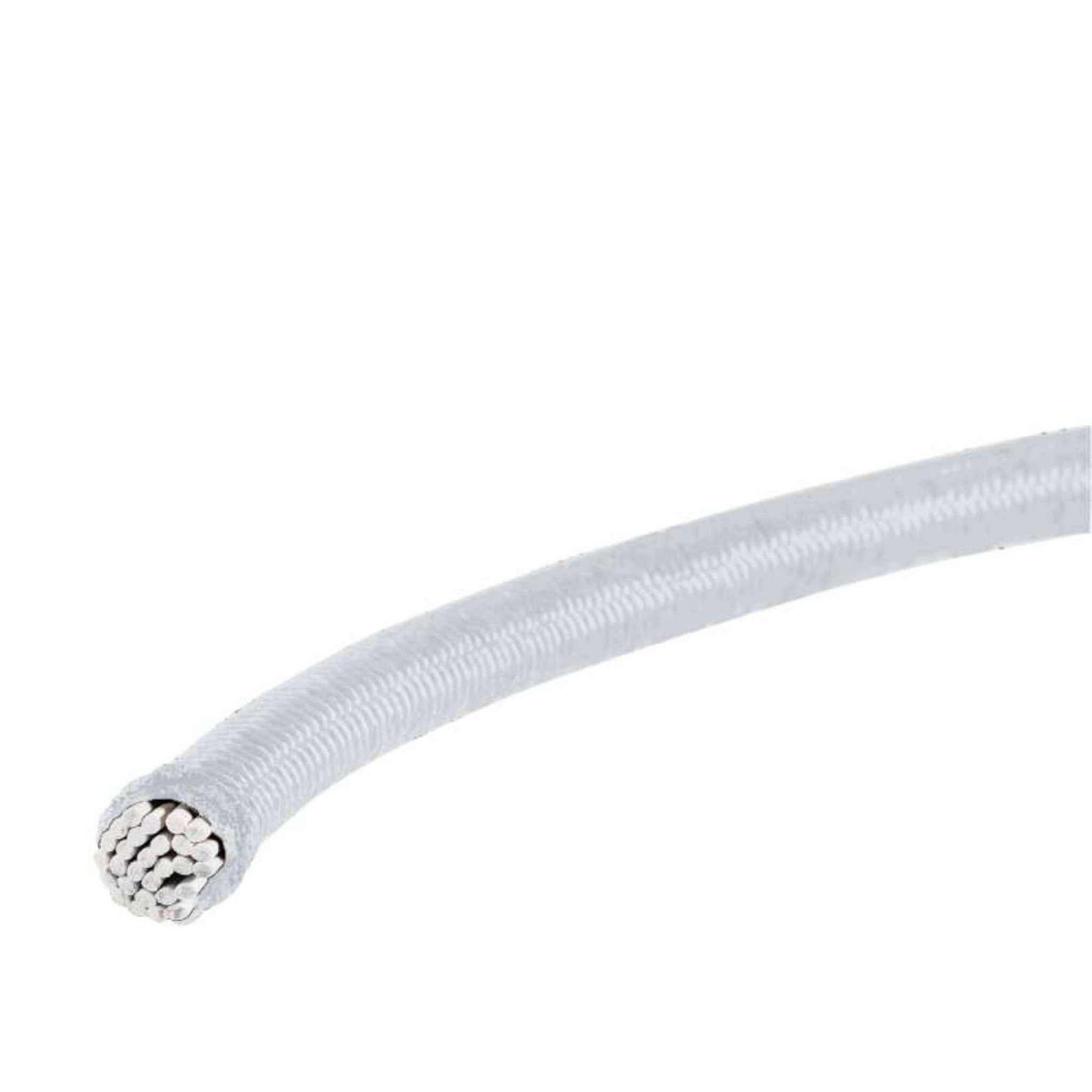 Voir la diapositive 3 :  Bobine tendeur blanc Werkapro ø 4mm x 50 mètres
