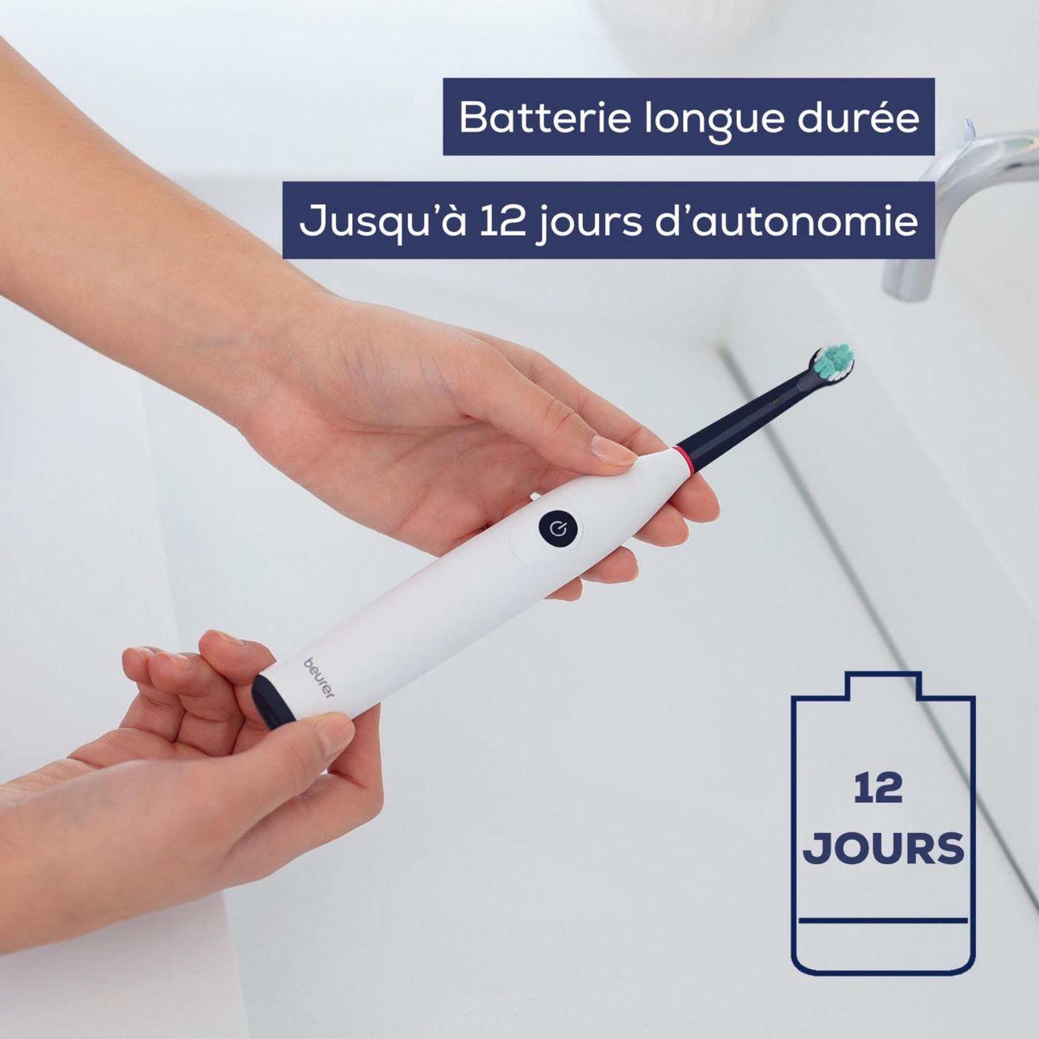 Voir la diapositive 3 : Beurer Brosse à dents électrique tb 15 - 2 programmes