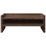 Voir la diapositive 4 : VIDAXL Support de moniteur chêne marron 42x24x16 cm bois d ingénierie