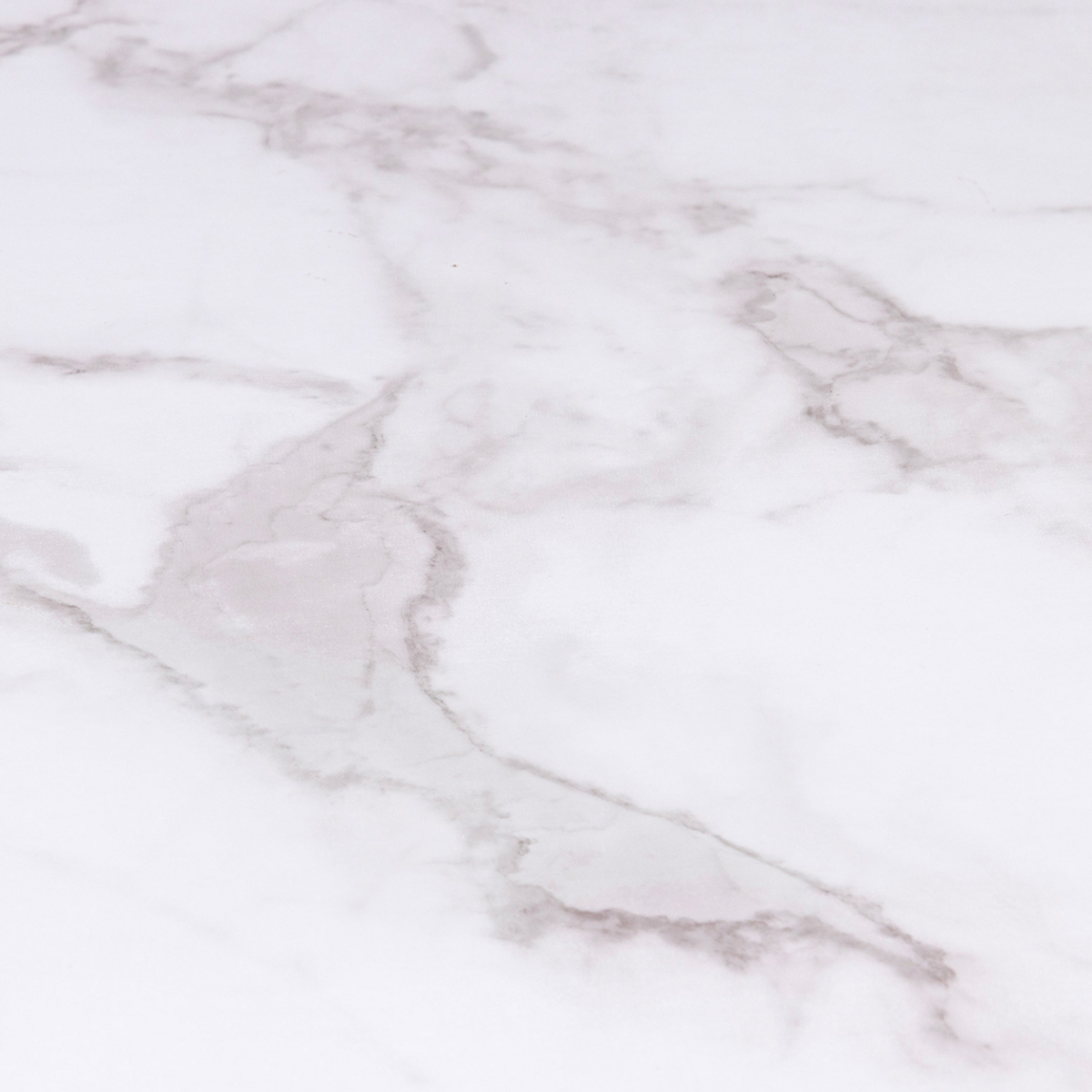 ID MARKET Console double ALASKA effet marbre et bois noir pied métal