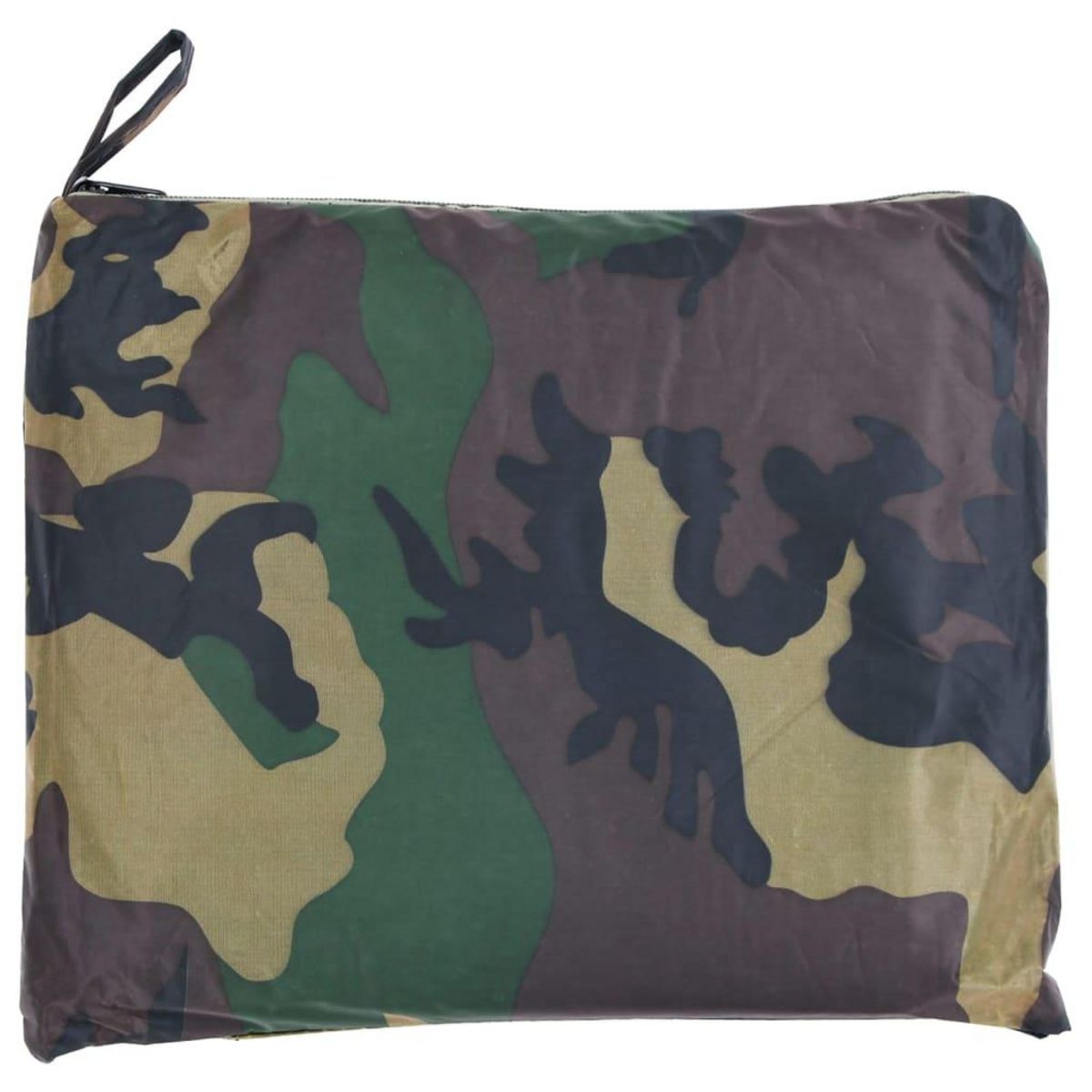 VIDAXL Combinaison de pluie avec capuche 2 pcs Hommes Camouflage L