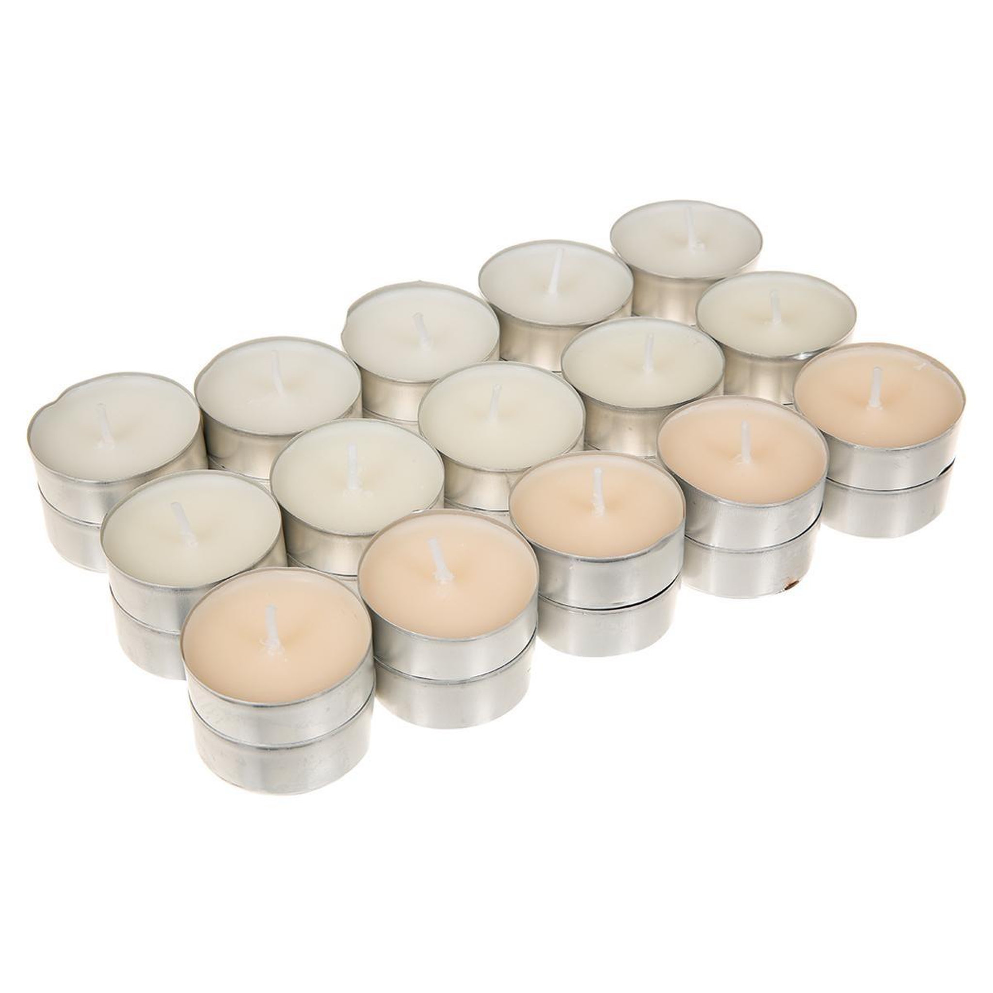 Voir la diapositive 2 : COMPTOIR DE LA BOUGIE Lot de 30 bougies parfumées  nina  3,7cm vanille