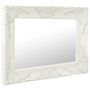 Voir la diapositive 2 : VIDAXL Miroir mural style baroque 50x40 cm Blanc