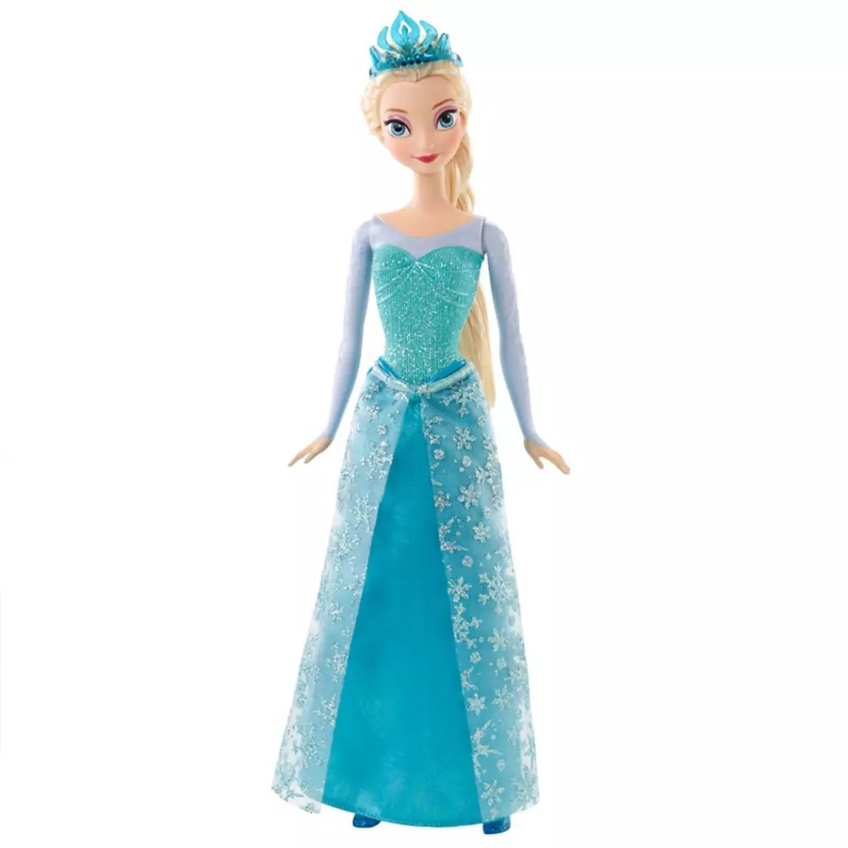 MATTEL Poupée Elsa paillettes La Reine des neiges