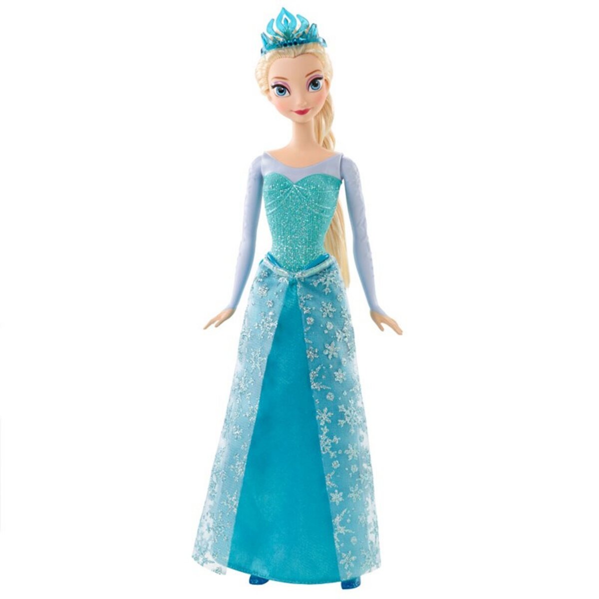 MATTEL Poupée Elsa paillettes La Reine des neiges
