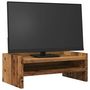 Voir la diapositive 3 : VIDAXL Support de moniteur vieux bois 42x24x16 cm bois d ingénierie