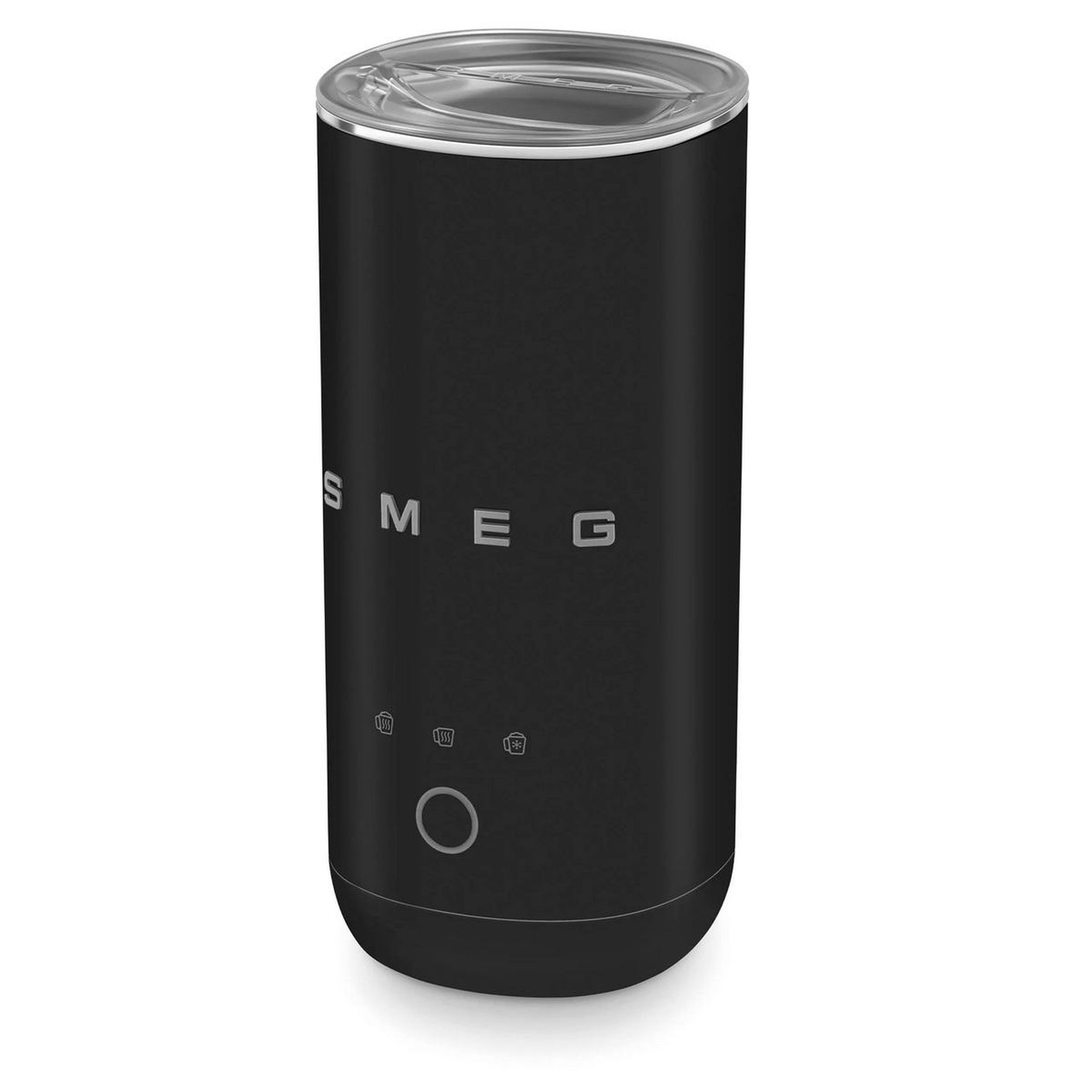 Voir la diapositive 2 : SMEG Emulsionneur de lait 500w 0.18l noir - mff02blmeu