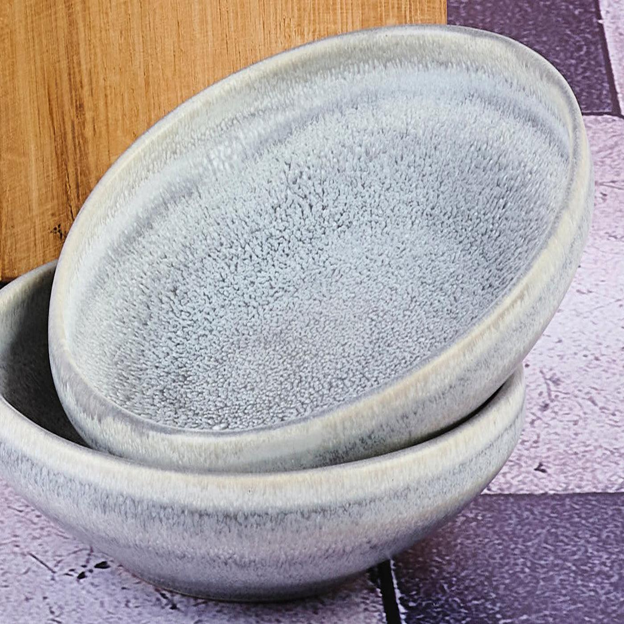 Voir la diapositive 5 : BJORN Coupelle stone ø11,5cm - 6 pièces - gris lune