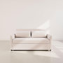 Voir la diapositive 6 : BEST MOBILIER Ernest - canapé droit 3 places convertible en velours côtelé
